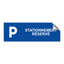 Stationnement réservé