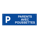 Parents avec poussettes