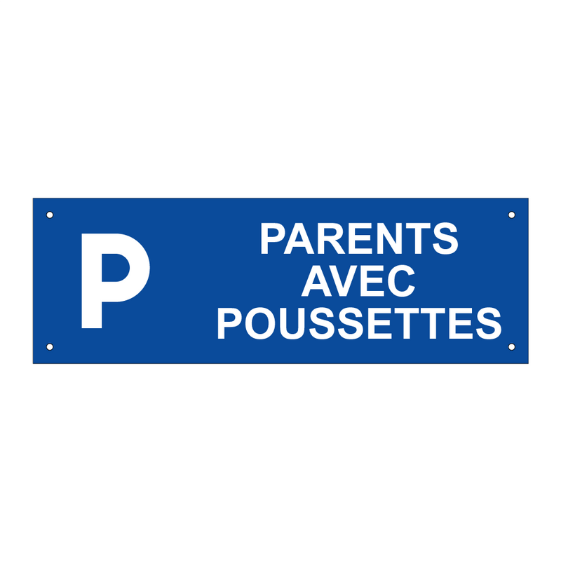 Parents avec poussettes