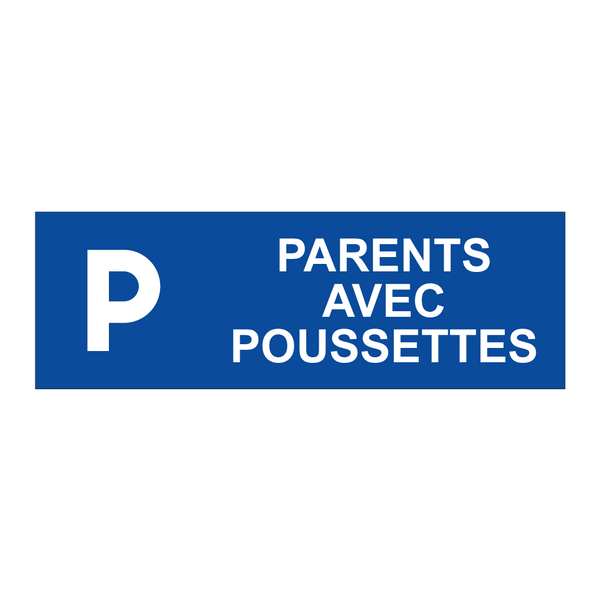 Parents avec poussettes