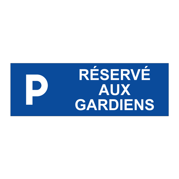 Réservé aux gardiens