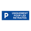 Uniquement pour les retraités