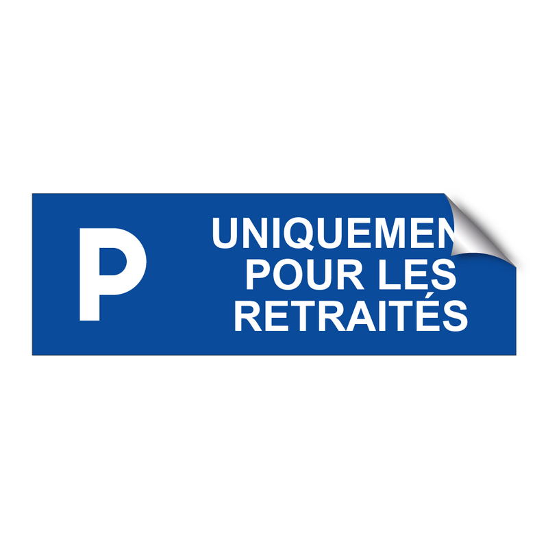 Uniquement pour les retraités