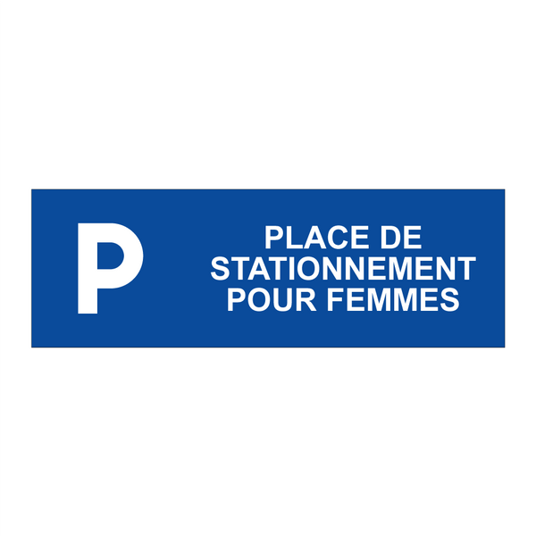 Place de stationnement pour femmes