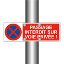 Passage interdit sur voie privée !