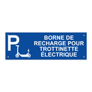 Borne de recharge pour trottinette électrique