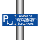 Borne de recharge pour trottinette électrique