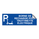 Borne de recharge pour trottinette électrique