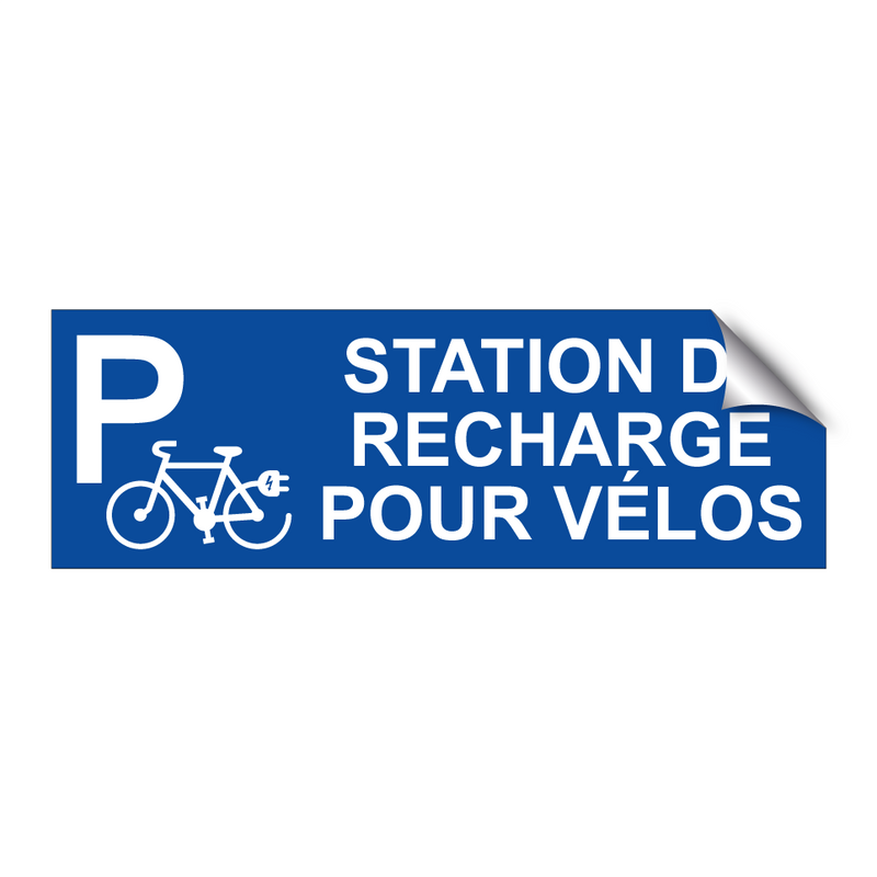 Station de recharge pour vélos