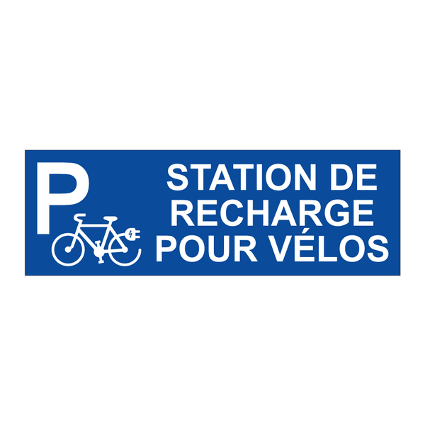 Station de recharge pour vélos