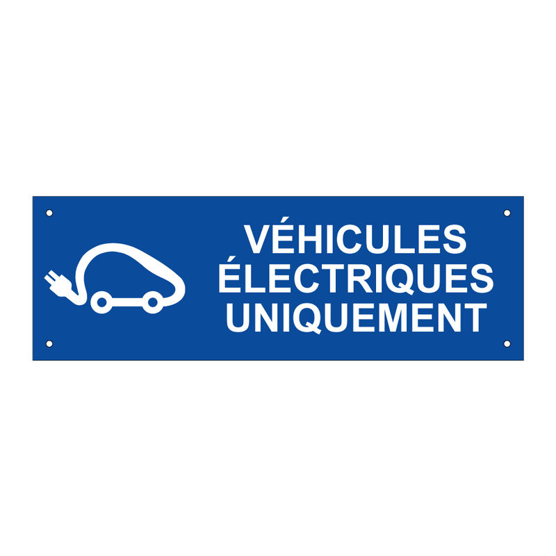 Véhicules électriques uniquement
