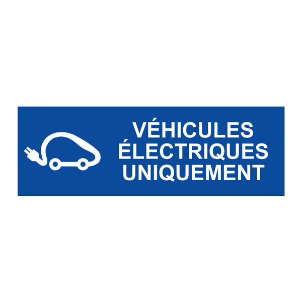 Véhicules électriques uniquement