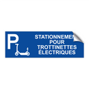 Stationnement pour trottinettes électriques