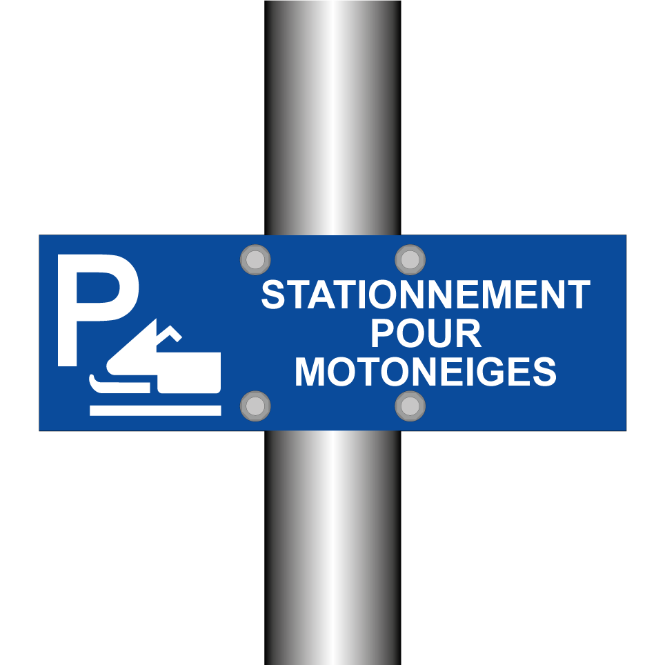 Stationnement pour motoneiges
