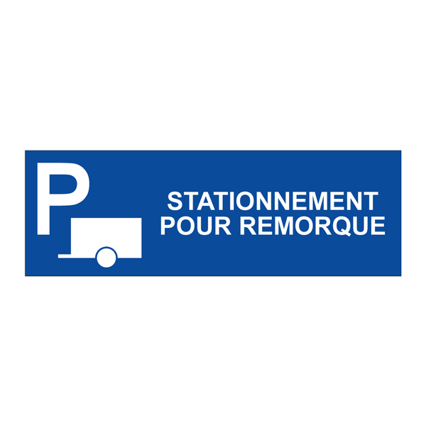 Stationnement pour remorque