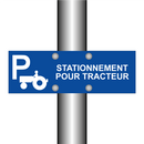 Stationnement pour tracteur