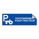 Stationnement pour tracteur
