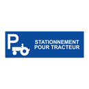 Stationnement pour tracteur