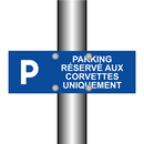 Parking réservé aux Corvettes uniquement