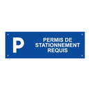 Permis de stationnement requis