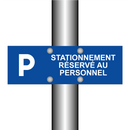 Stationnement réservé au personnel