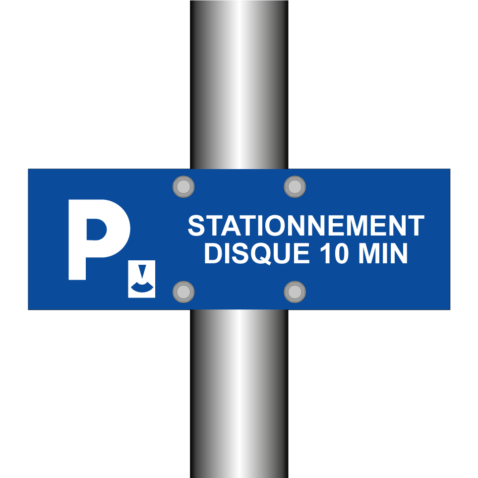 Stationnement disque 10 min