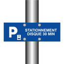 Stationnement disque 30 min
