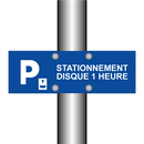 Stationnement disque 1 heure