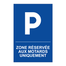 Zone réservée aux motards uniquement
