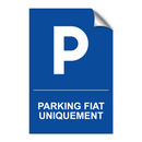 Parking Fiat uniquement