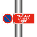 Veuillez laisser libre !