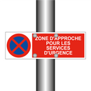 Zone d'approche pour les services d'urgence