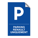Parking Renault uniquement