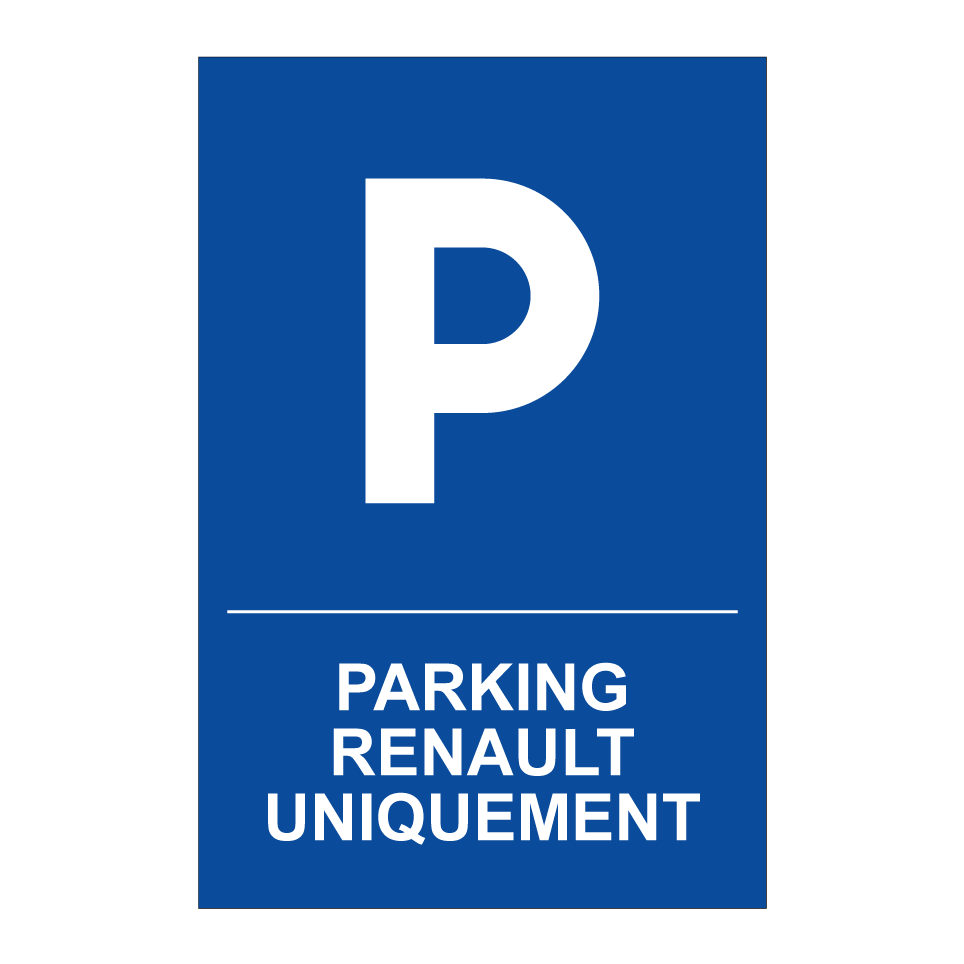 Parking Renault uniquement