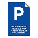 Stationnement réservé aux Austin Healey uniquement