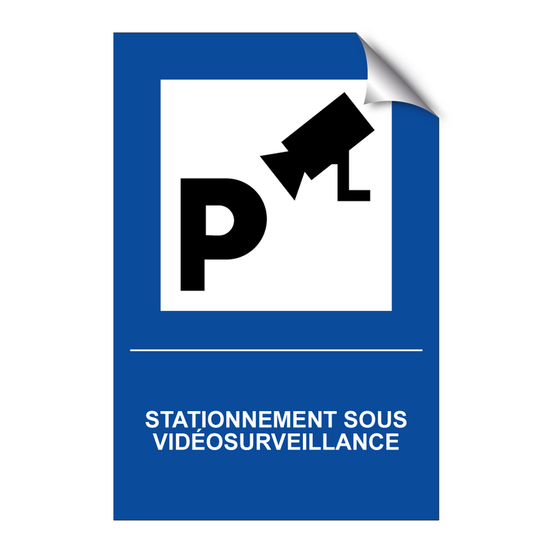 Stationnement sous vidéosurveillance