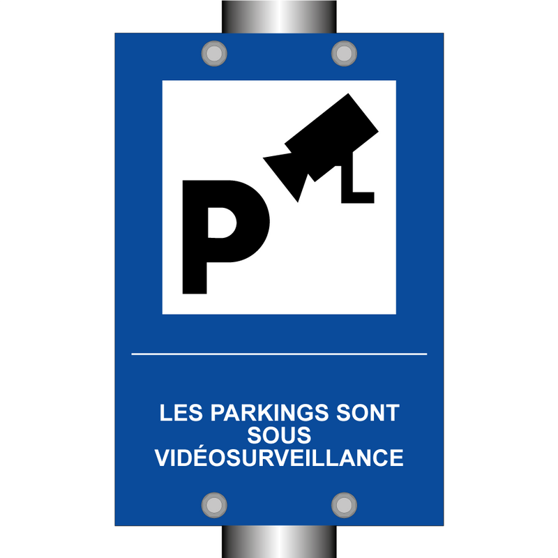 Les parkings sont sous vidéosurveillance
