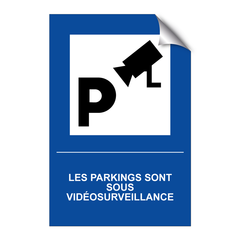 Les parkings sont sous vidéosurveillance