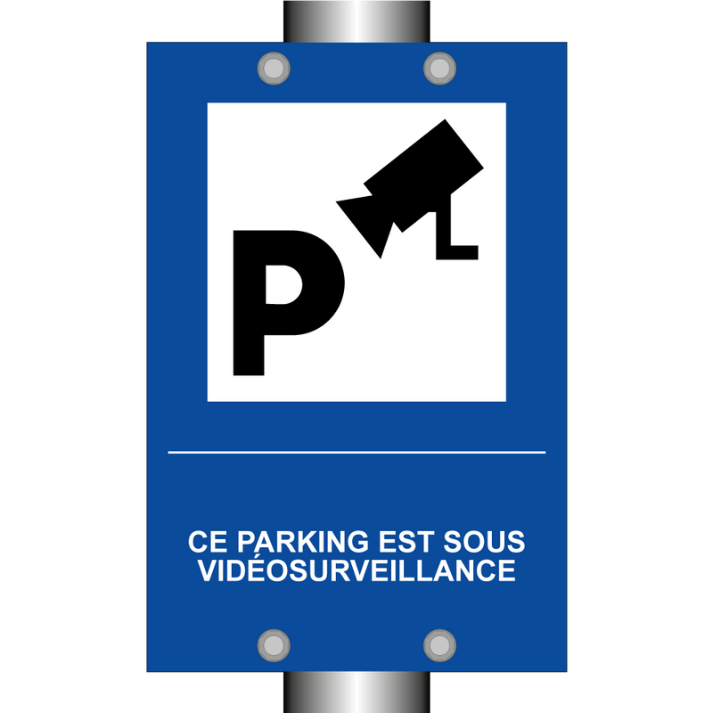 Ce parking est sous vidéosurveillance