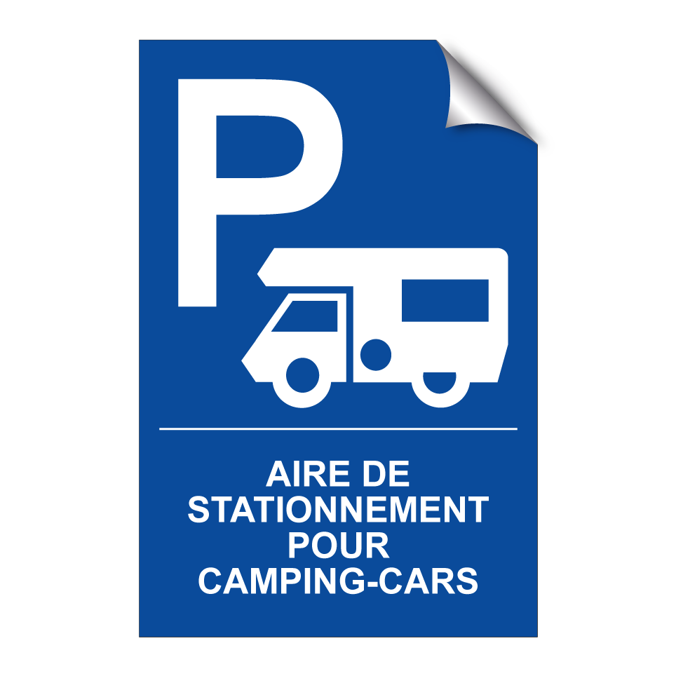 Aire de stationnement pour camping-cars