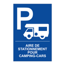 Aire de stationnement pour camping-cars