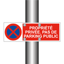 Propriété privée. Pas de parking public
