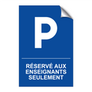 Réservé aux enseignants seulement
