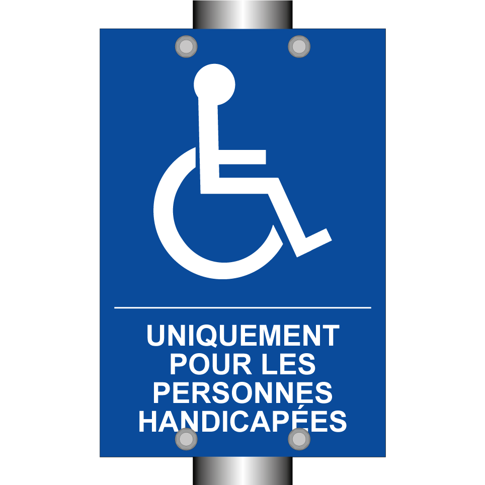 Uniquement pour les personnes handicapées