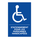 Stationnement pour les personnes handicapées