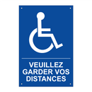 Veuillez garder vos distances
