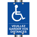 Veuillez garder vos distances