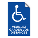 Veuillez garder vos distances