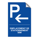Emplacement de stationnement 50m