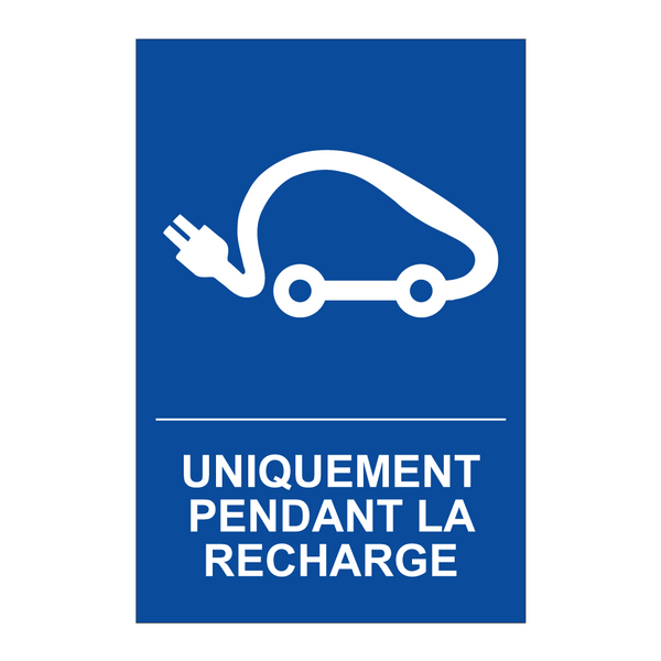 Uniquement pendant la recharge